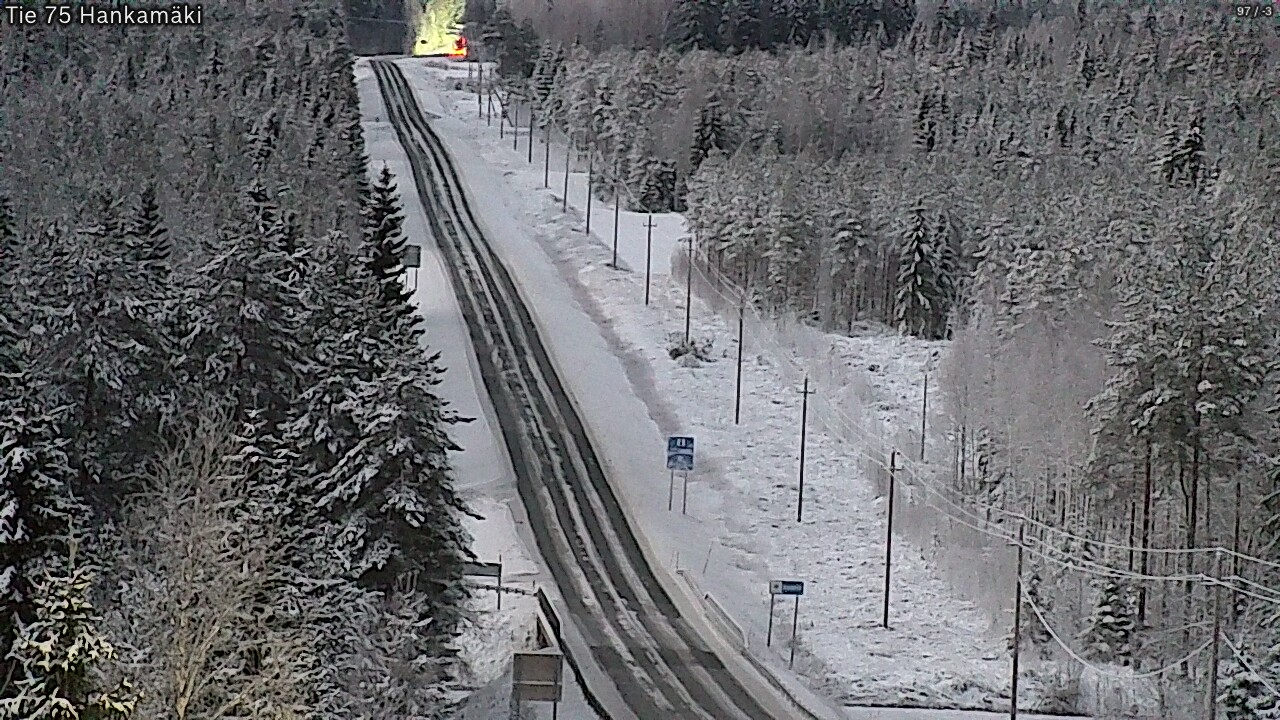 Kelikamerat Kuva Tie 75 Rautavaara, Hankamäki, Rautavaara, Pohjois-Savo
