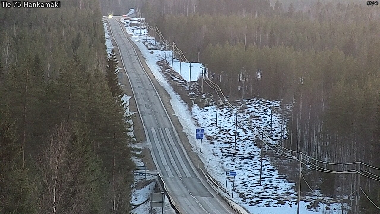 Kelikamerat Kuva Tie 75 Rautavaara, Hankamäki, Rautavaara, Pohjois-Savo
