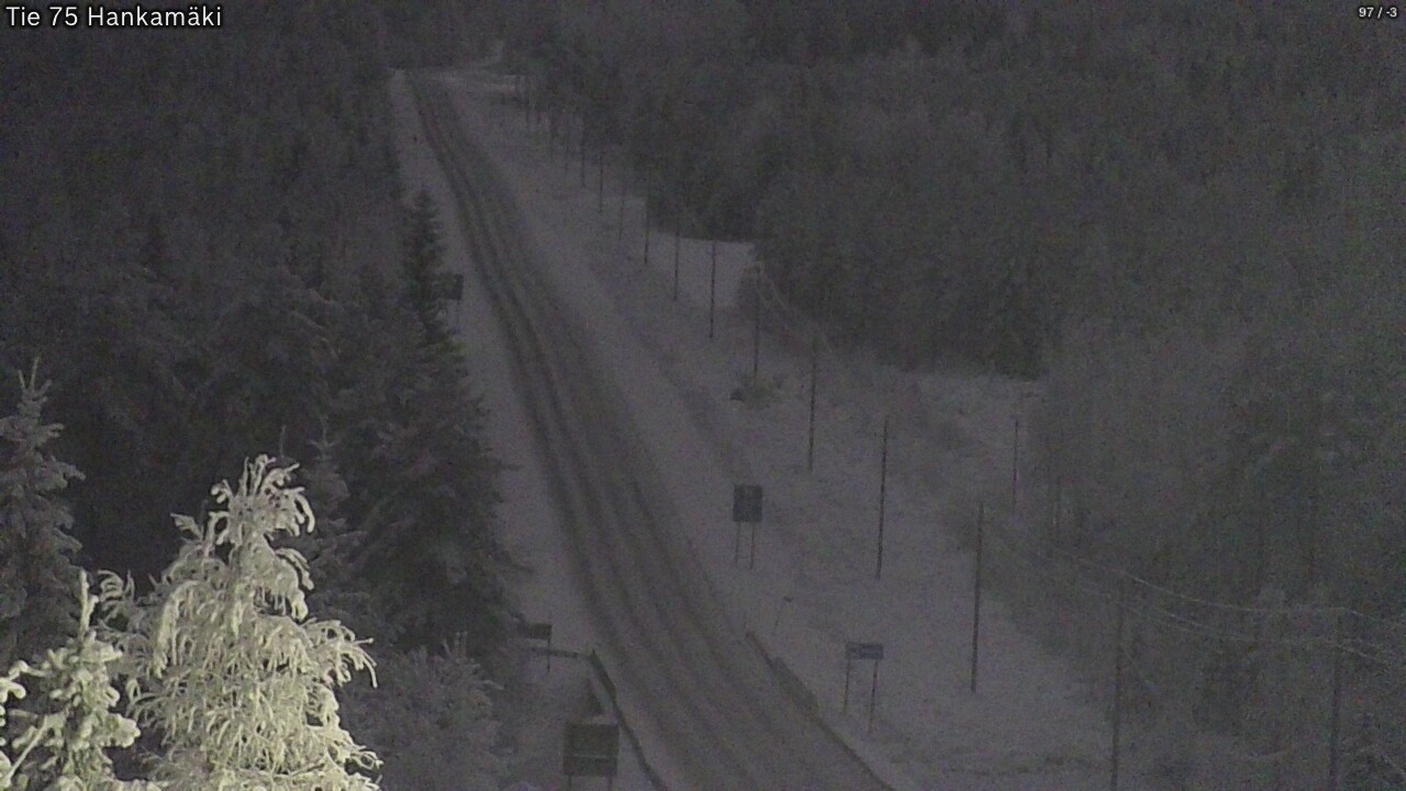 Kelikamerat Kuva Tie 75 Rautavaara, Hankamäki, Rautavaara, Pohjois-Savo