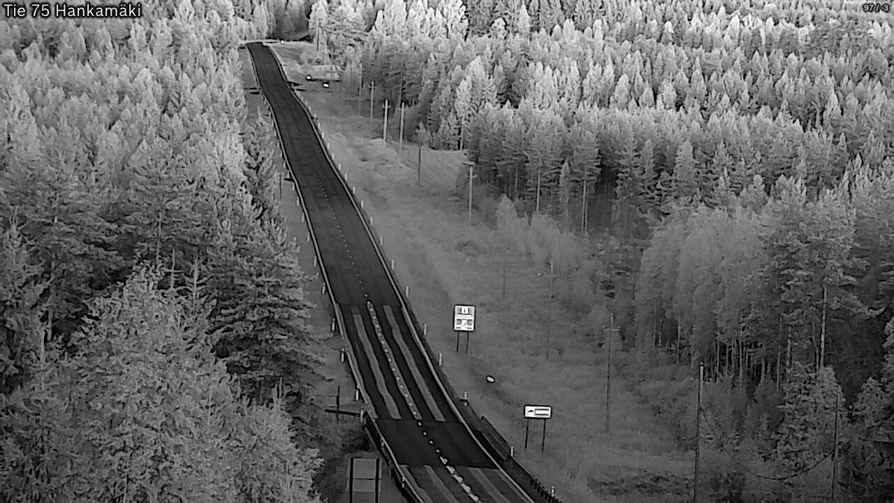 Kelikamerat Kuva Tie 75 Rautavaara, Hankamäki, Rautavaara, Pohjois-Savo