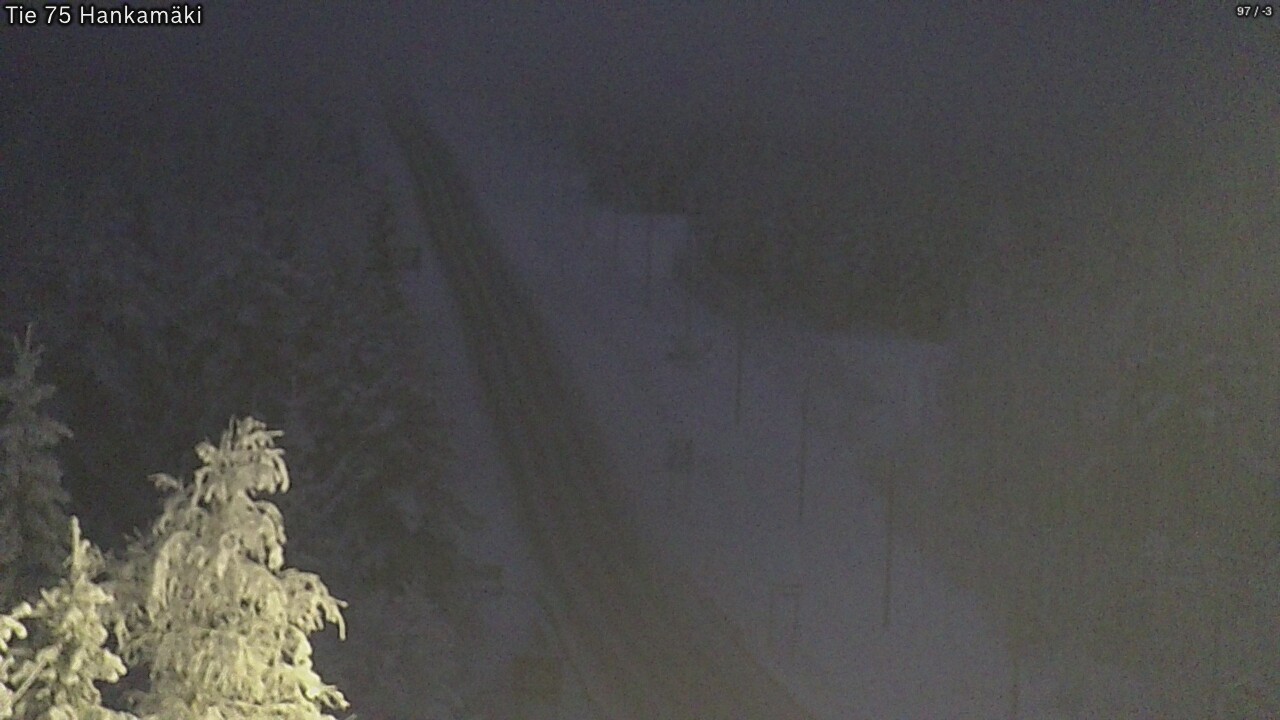 Weather Camera Image Väg 75 Rautavaara, Hankamäki, Rautavaara, Pohjois-Savo