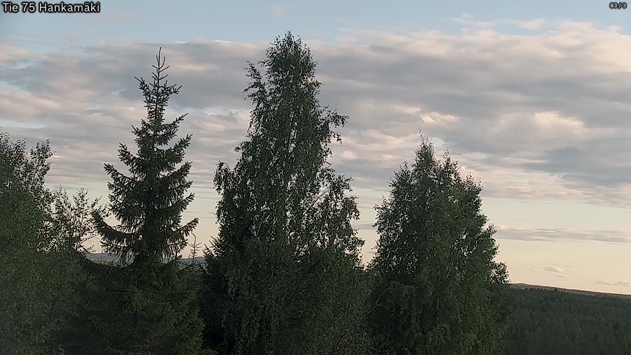 Kelikamerat Kuva Tie 75 Rautavaara, Hankamäki, Rautavaara, Pohjois-Savo