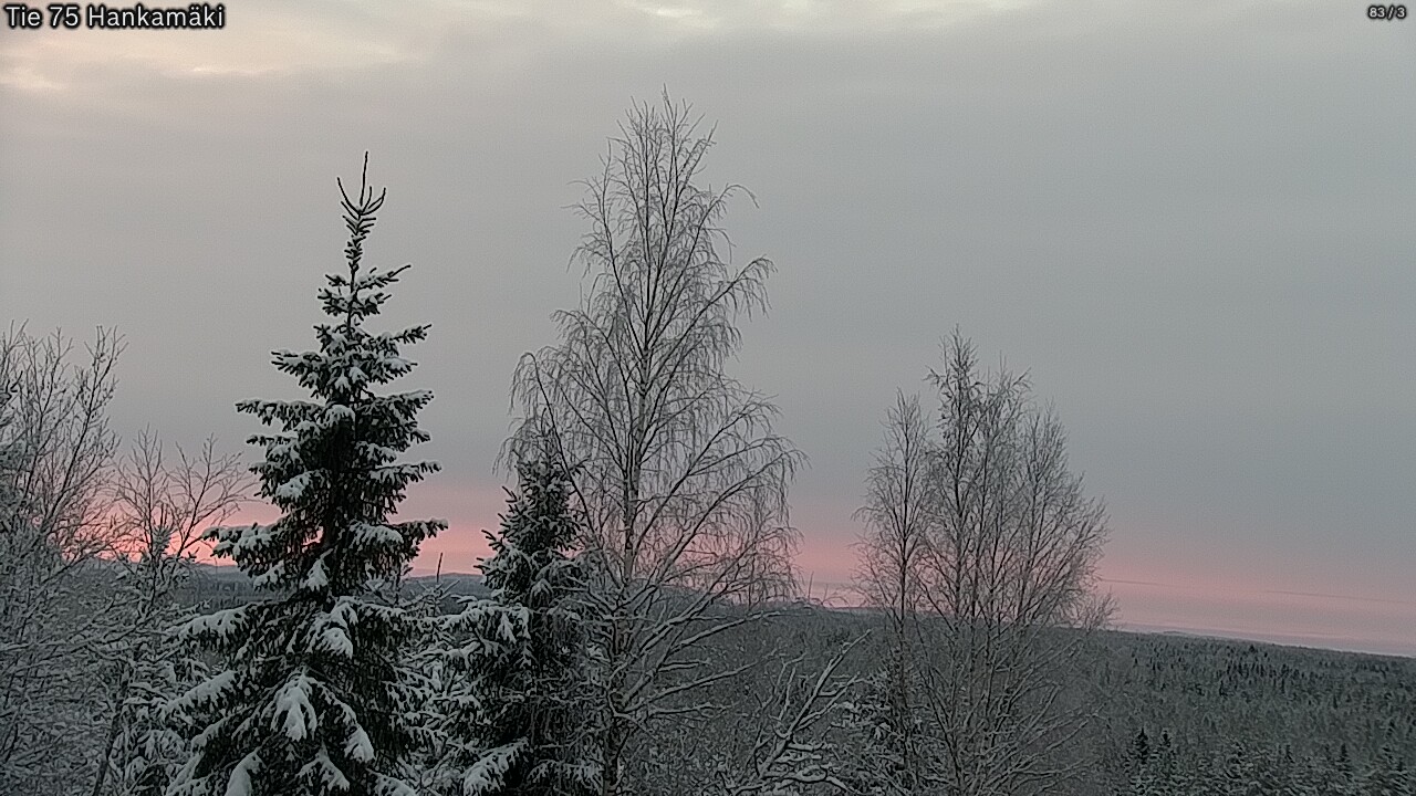 Kelikamerat Kuva Tie 75 Rautavaara, Hankamäki, Rautavaara, Pohjois-Savo