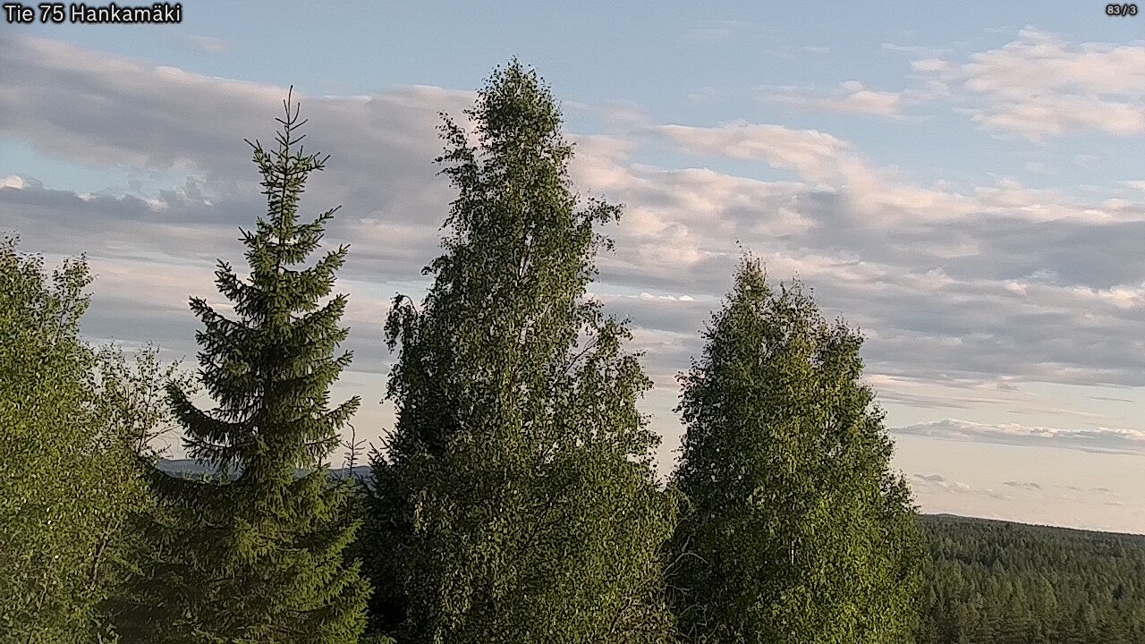 Kelikamerat Kuva Tie 75 Rautavaara, Hankamäki, Rautavaara, Pohjois-Savo