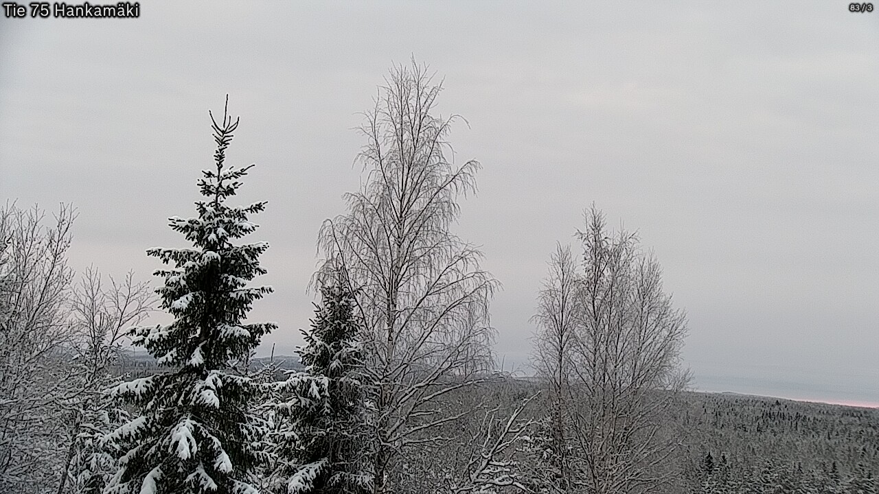 Kelikamerat Kuva Tie 75 Rautavaara, Hankamäki, Rautavaara, Pohjois-Savo