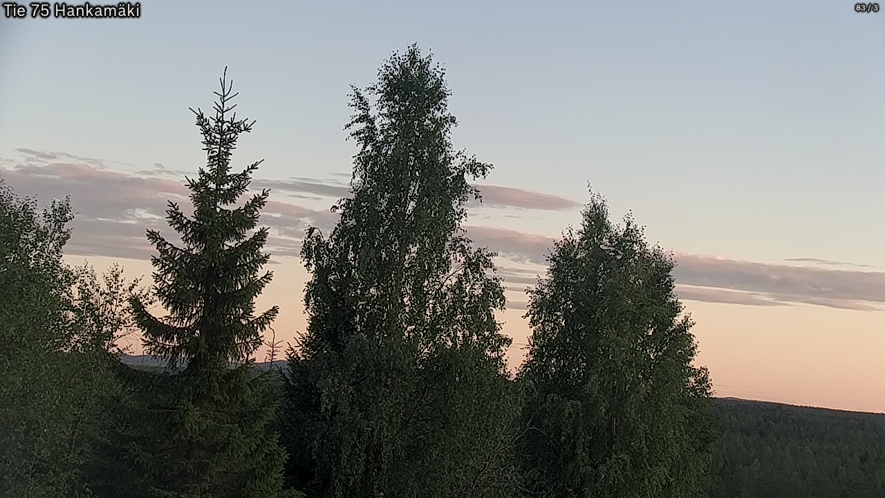 Kelikamerat Kuva Tie 75 Rautavaara, Hankamäki, Rautavaara, Pohjois-Savo