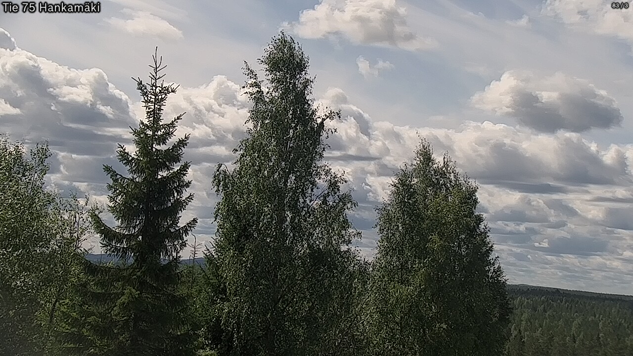 Kelikamerat Kuva Tie 75 Rautavaara, Hankamäki, Rautavaara, Pohjois-Savo