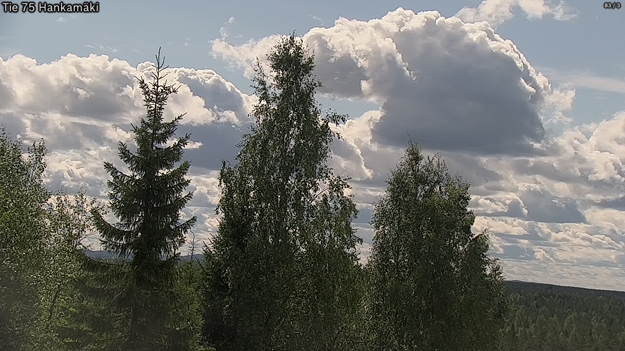 Kelikamerat Kuva Tie 75 Rautavaara, Hankamäki, Rautavaara, Pohjois-Savo