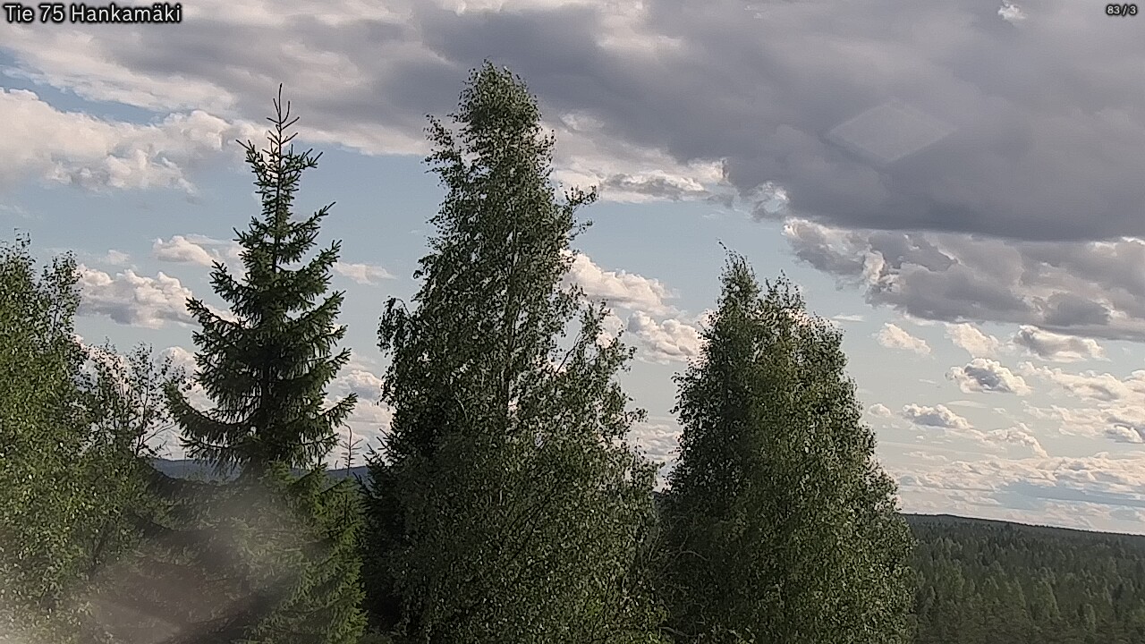 Kelikamerat Kuva Tie 75 Rautavaara, Hankamäki, Rautavaara, Pohjois-Savo