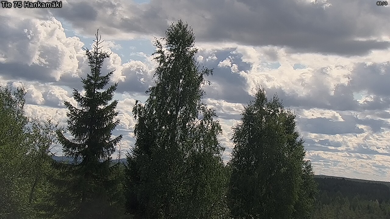 Kelikamerat Kuva Tie 75 Rautavaara, Hankamäki, Rautavaara, Pohjois-Savo