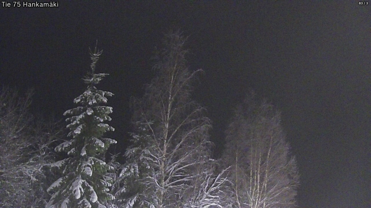 Weather Camera Image Väg 75 Rautavaara, Hankamäki, Rautavaara, Pohjois-Savo