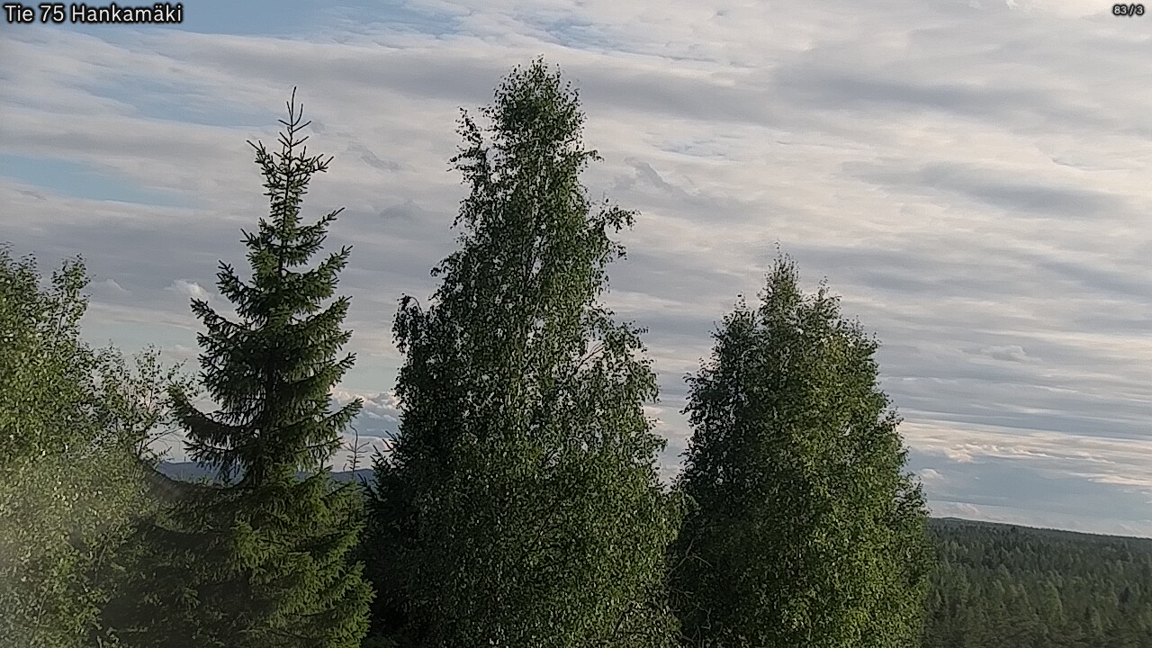 Kelikamerat Kuva Tie 75 Rautavaara, Hankamäki, Rautavaara, Pohjois-Savo