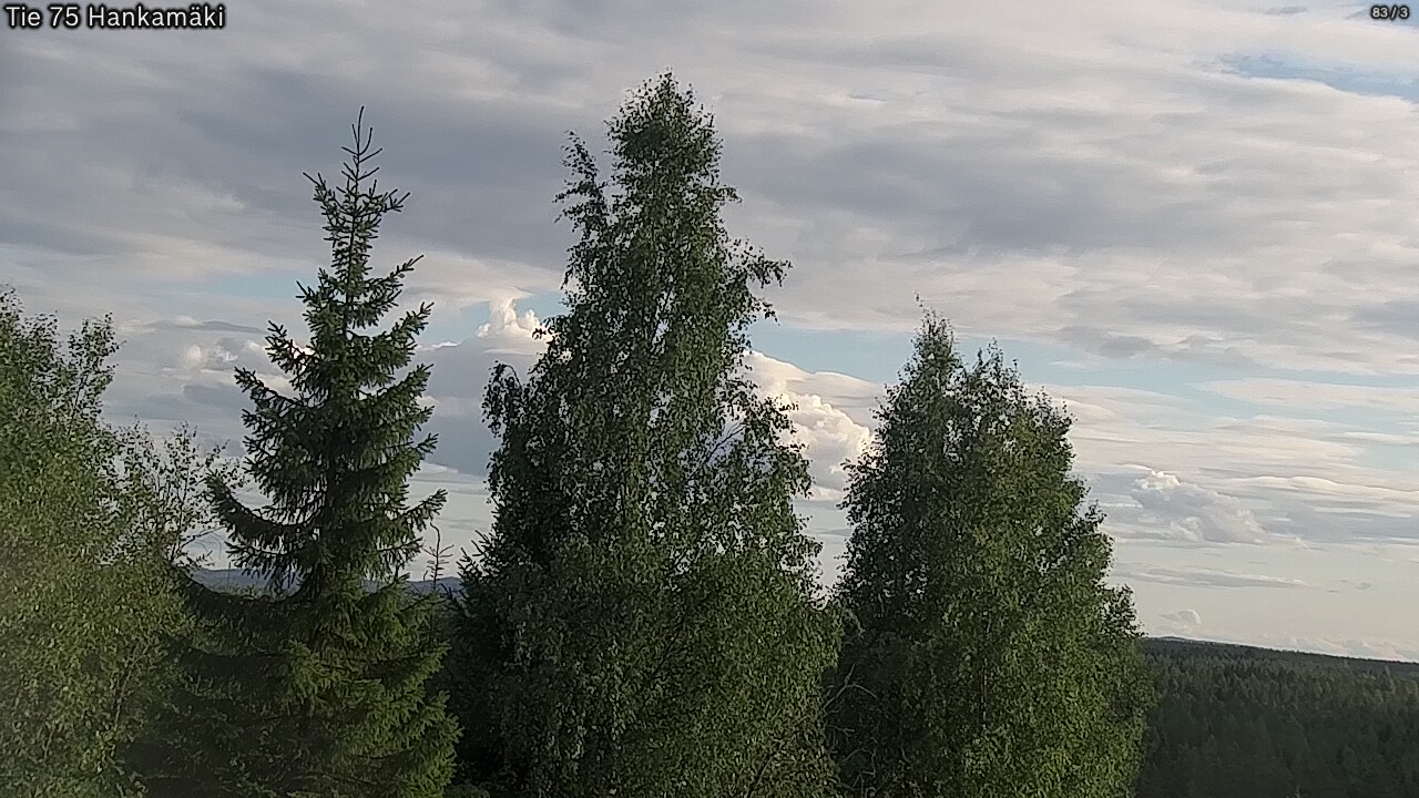 Kelikamerat Kuva Tie 75 Rautavaara, Hankamäki, Rautavaara, Pohjois-Savo