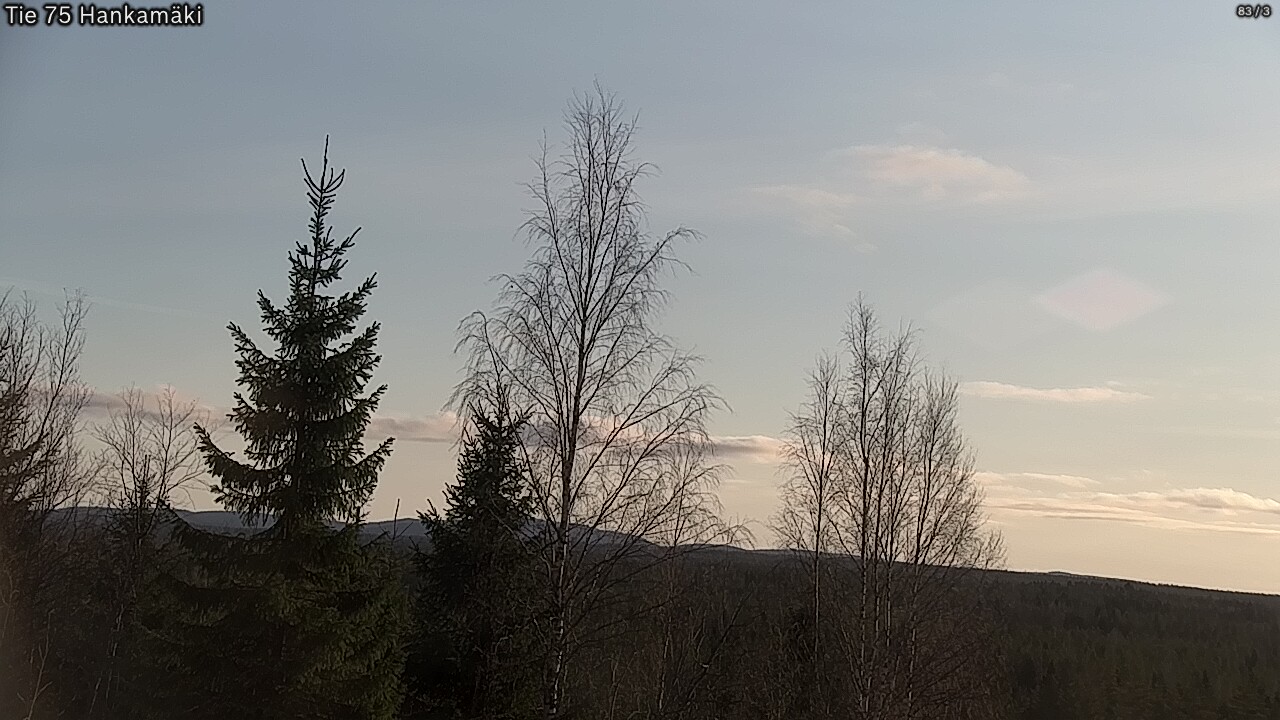 Kelikamerat Kuva Tie 75 Rautavaara, Hankamäki, Rautavaara, Pohjois-Savo