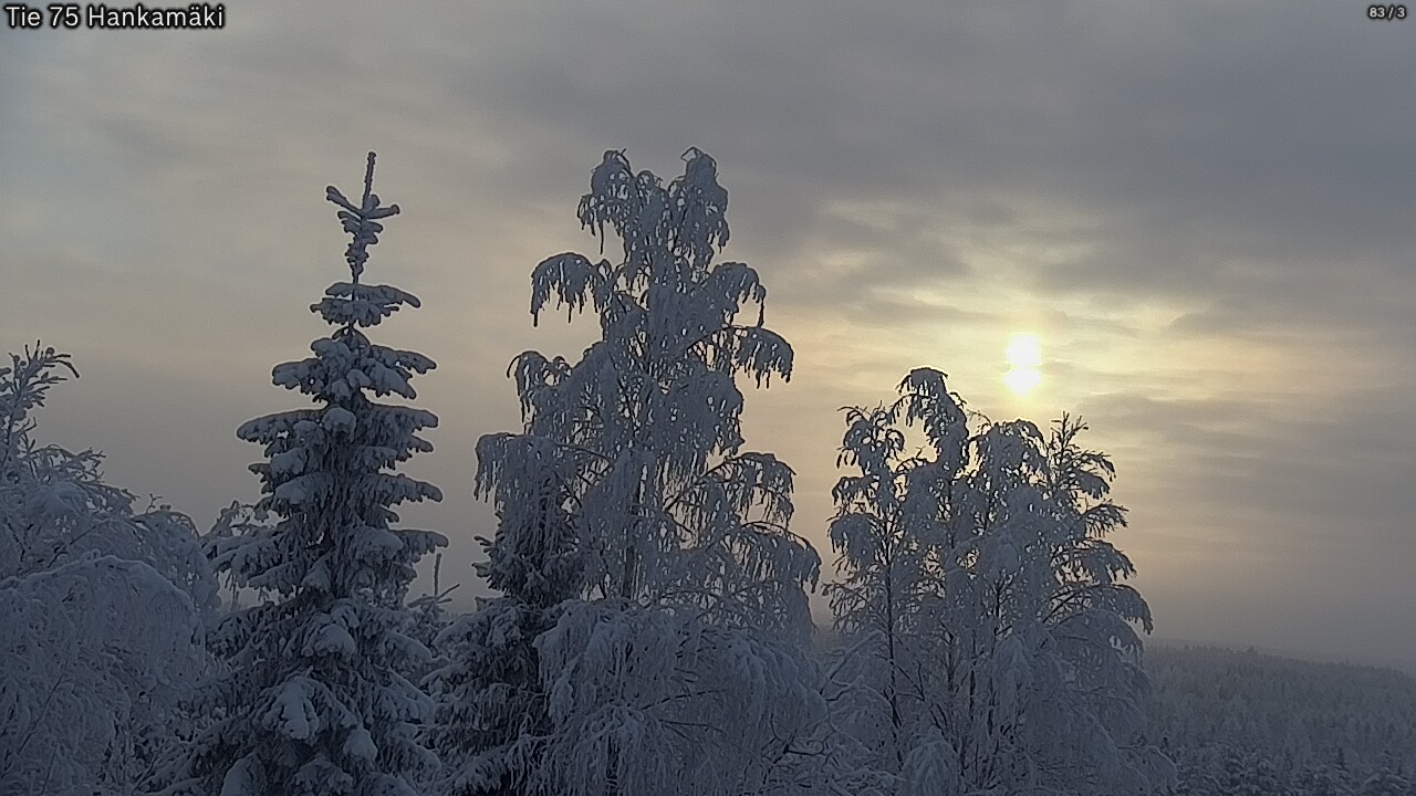 Kelikamerat Kuva Tie 75 Rautavaara, Hankamäki, Rautavaara, Pohjois-Savo