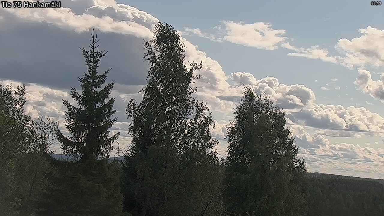 Kelikamerat Kuva Tie 75 Rautavaara, Hankamäki, Rautavaara, Pohjois-Savo