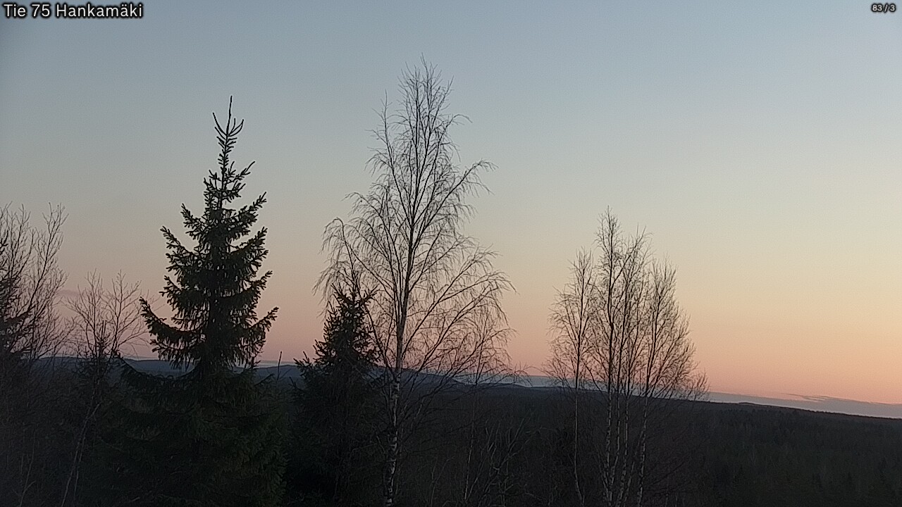 Kelikamerat Kuva Tie 75 Rautavaara, Hankamäki, Rautavaara, Pohjois-Savo