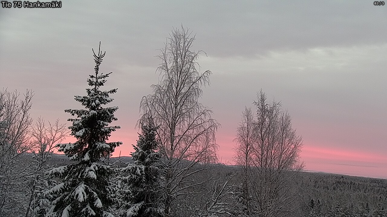 Kelikamerat Kuva Tie 75 Rautavaara, Hankamäki, Rautavaara, Pohjois-Savo