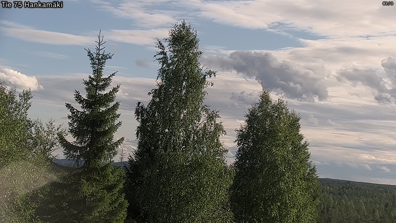 Kelikamerat Kuva Tie 75 Rautavaara, Hankamäki, Rautavaara, Pohjois-Savo