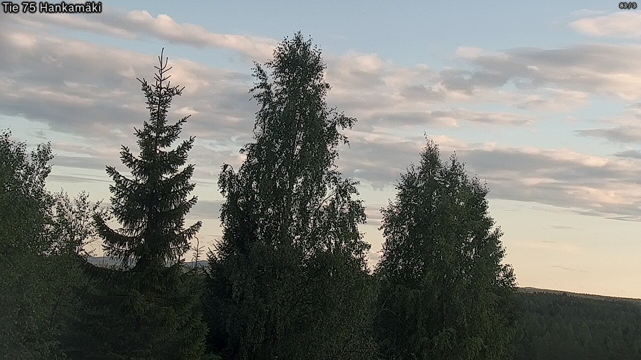 Kelikamerat Kuva Tie 75 Rautavaara, Hankamäki, Rautavaara, Pohjois-Savo