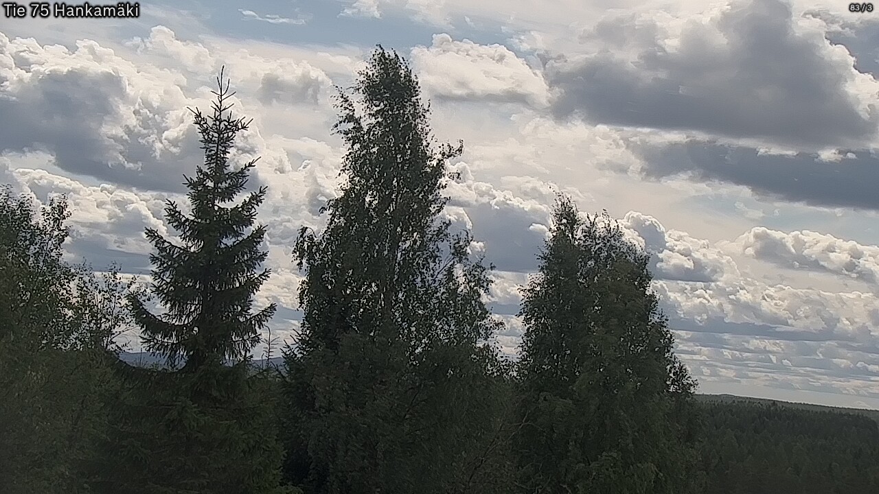 Kelikamerat Kuva Tie 75 Rautavaara, Hankamäki, Rautavaara, Pohjois-Savo
