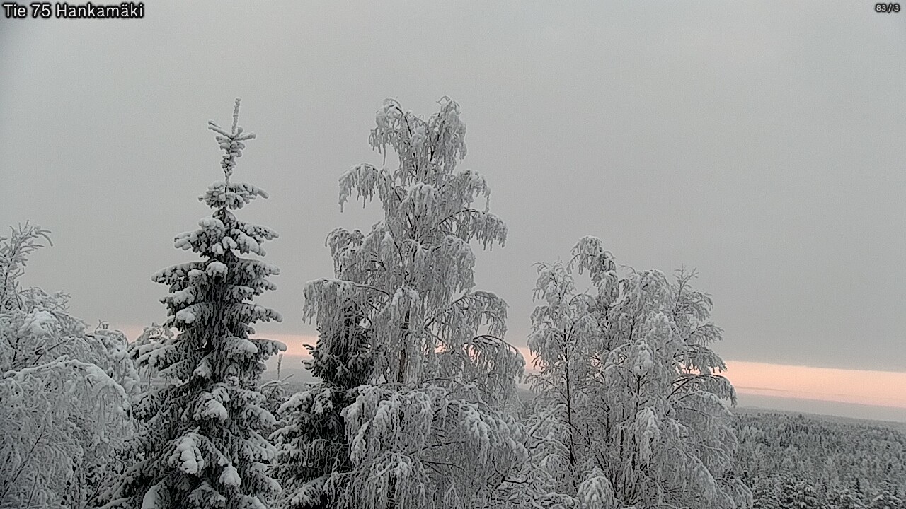 Kelikamerat Kuva Tie 75 Rautavaara, Hankamäki, Rautavaara, Pohjois-Savo
