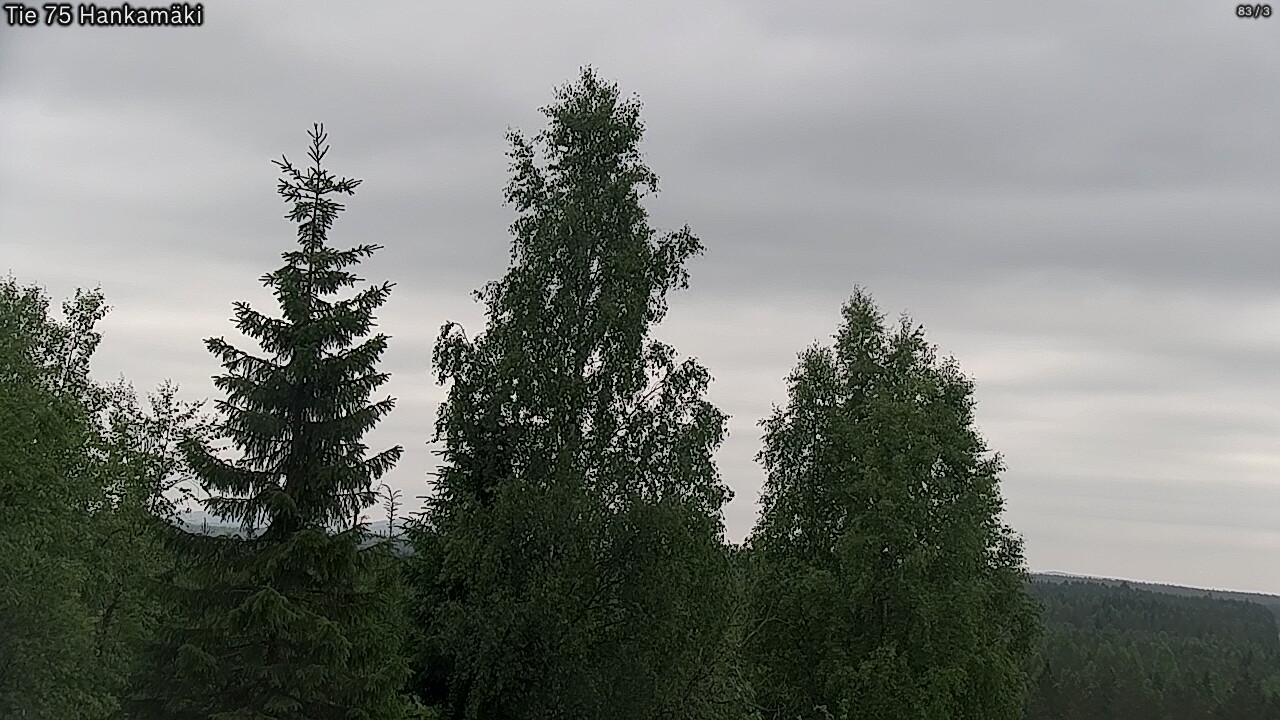 Kelikamerat Kuva Tie 75 Rautavaara, Hankamäki, Rautavaara, Pohjois-Savo