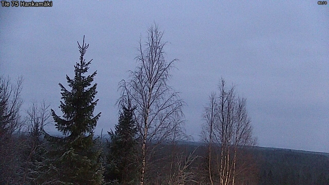 Kelikamerat Kuva Tie 75 Rautavaara, Hankamäki, Rautavaara, Pohjois-Savo
