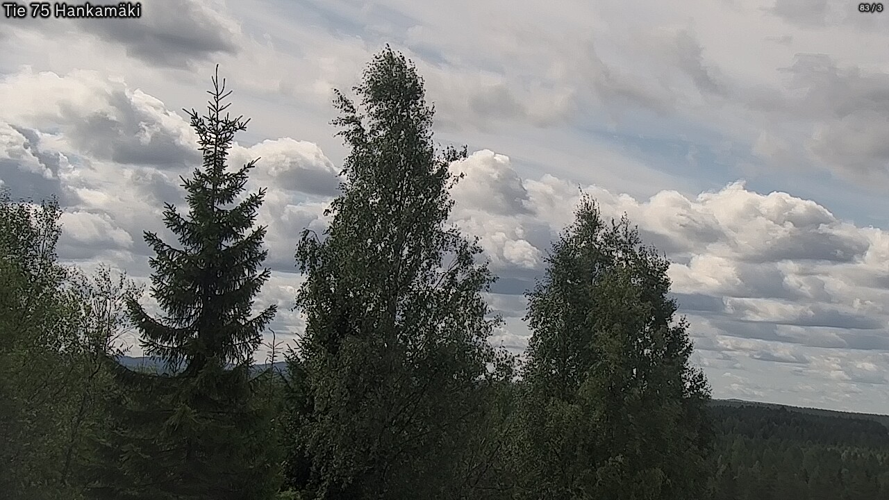 Kelikamerat Kuva Tie 75 Rautavaara, Hankamäki, Rautavaara, Pohjois-Savo