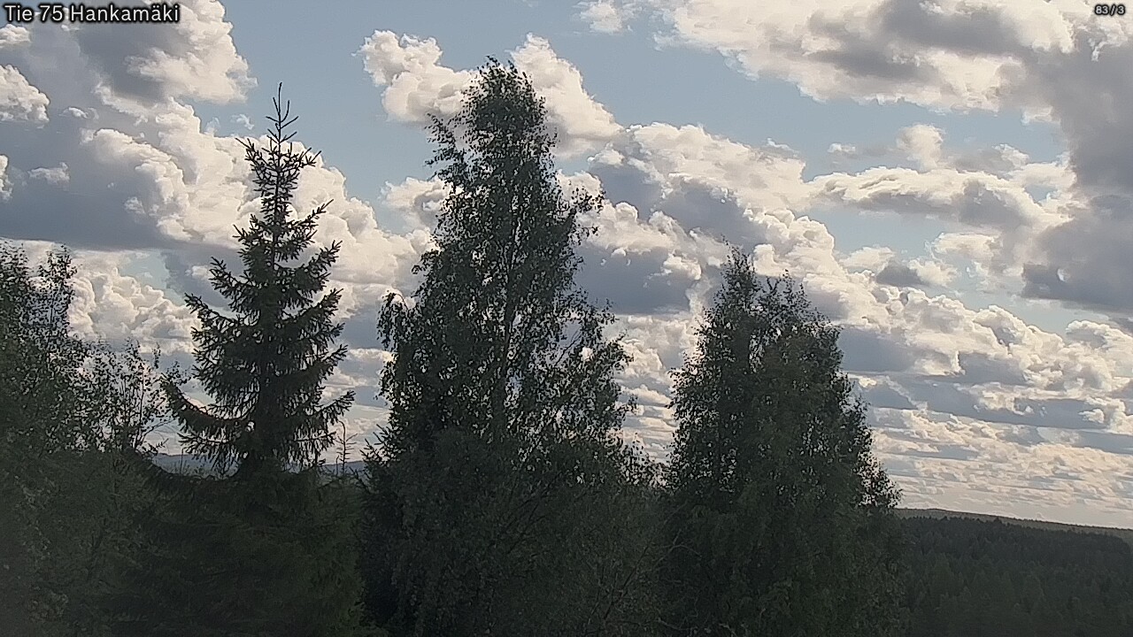 Kelikamerat Kuva Tie 75 Rautavaara, Hankamäki, Rautavaara, Pohjois-Savo