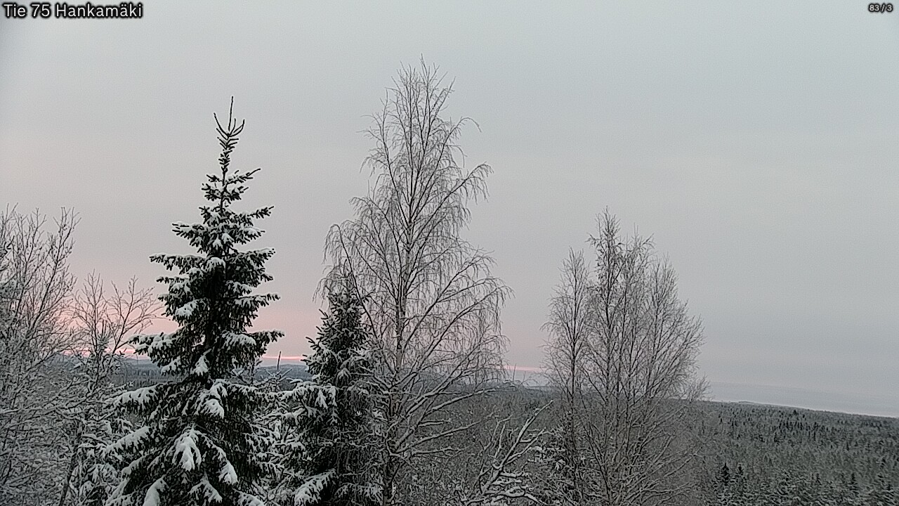 Kelikamerat Kuva Tie 75 Rautavaara, Hankamäki, Rautavaara, Pohjois-Savo