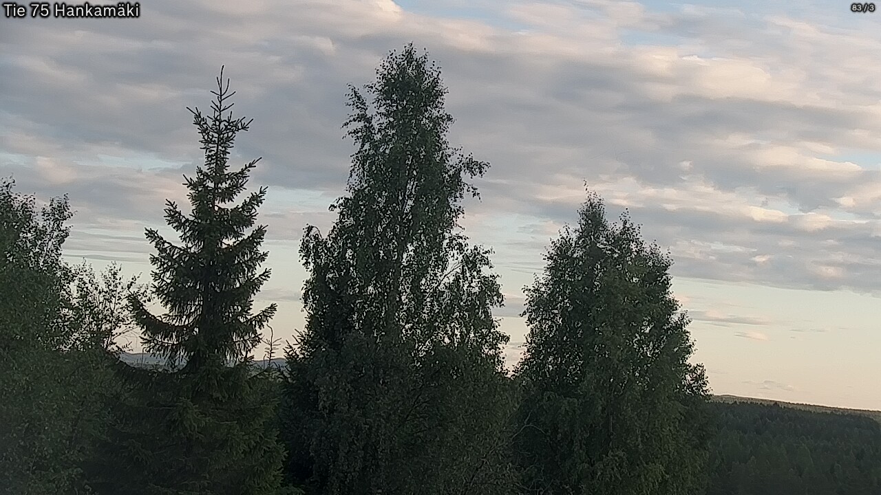 Kelikamerat Kuva Tie 75 Rautavaara, Hankamäki, Rautavaara, Pohjois-Savo