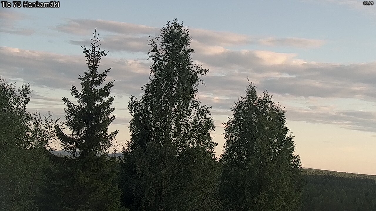 Kelikamerat Kuva Tie 75 Rautavaara, Hankamäki, Rautavaara, Pohjois-Savo