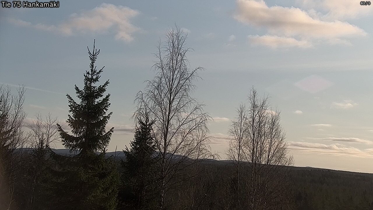 Kelikamerat Kuva Tie 75 Rautavaara, Hankamäki, Rautavaara, Pohjois-Savo