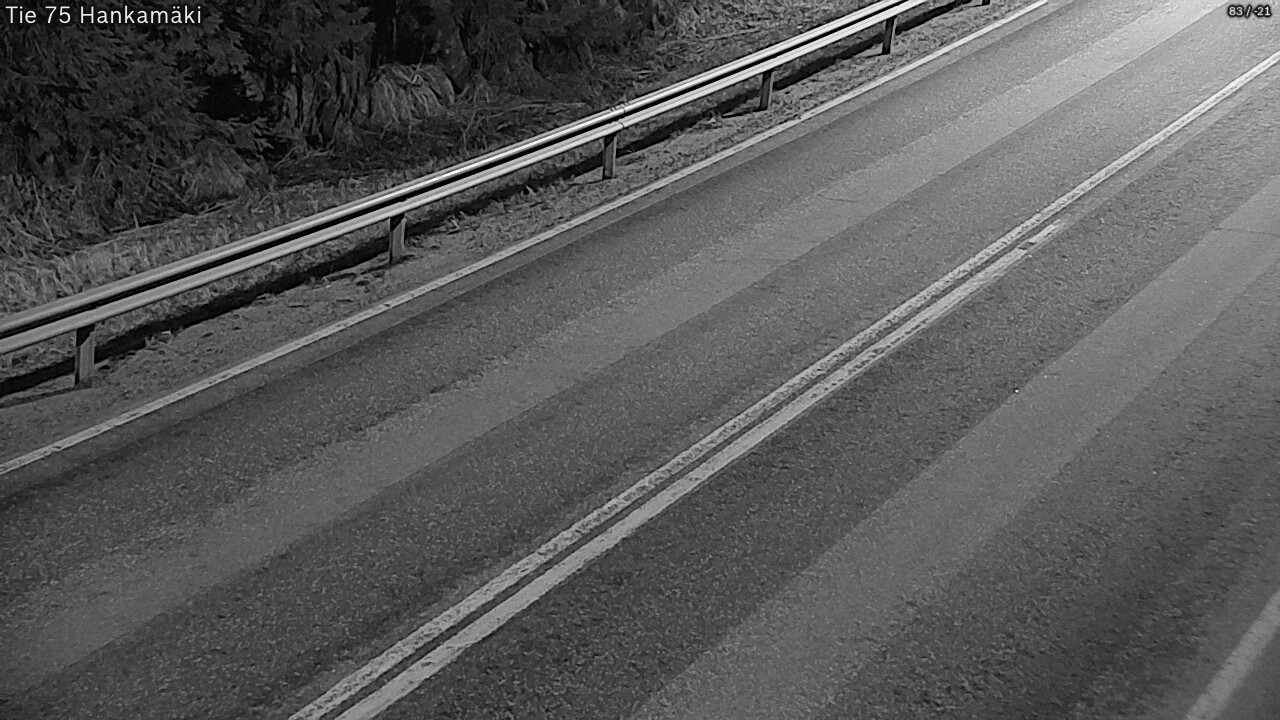 Kelikamerat Kuva Tie 75 Rautavaara, Hankamäki, Rautavaara, Pohjois-Savo
