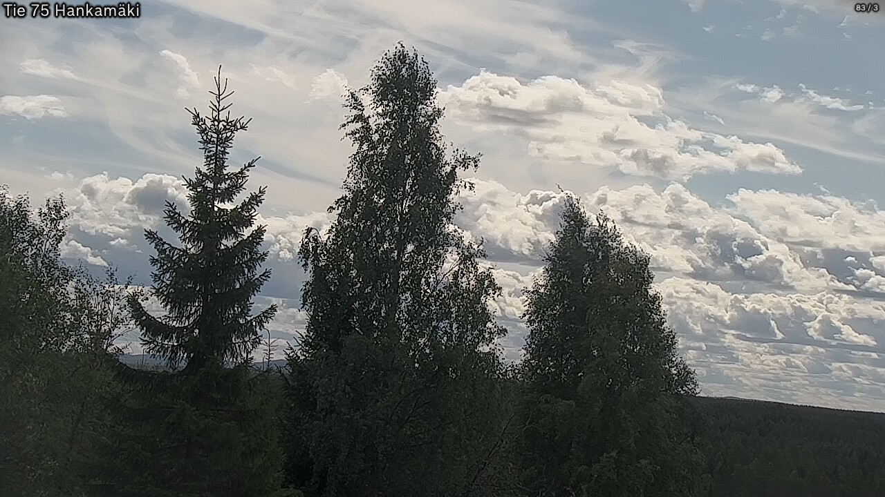 Kelikamerat Kuva Tie 75 Rautavaara, Hankamäki, Rautavaara, Pohjois-Savo