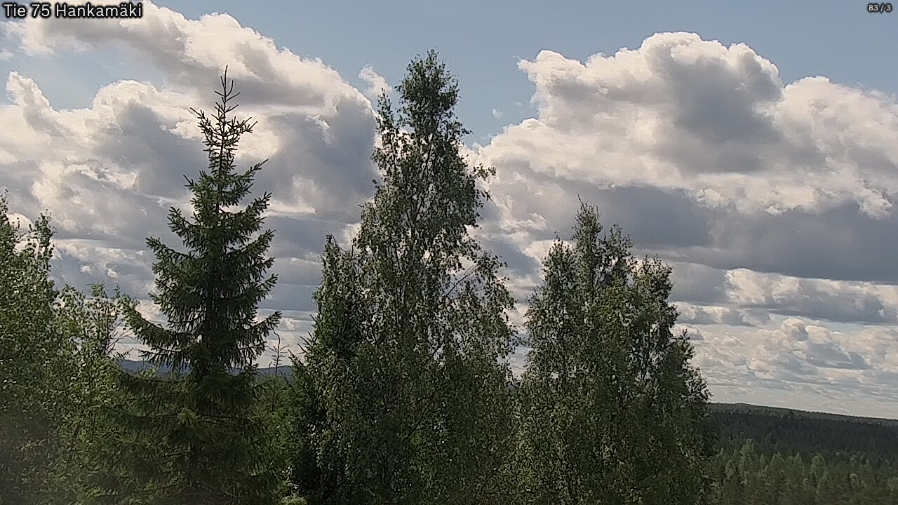 Kelikamerat Kuva Tie 75 Rautavaara, Hankamäki, Rautavaara, Pohjois-Savo