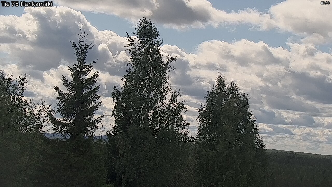 Kelikamerat Kuva Tie 75 Rautavaara, Hankamäki, Rautavaara, Pohjois-Savo