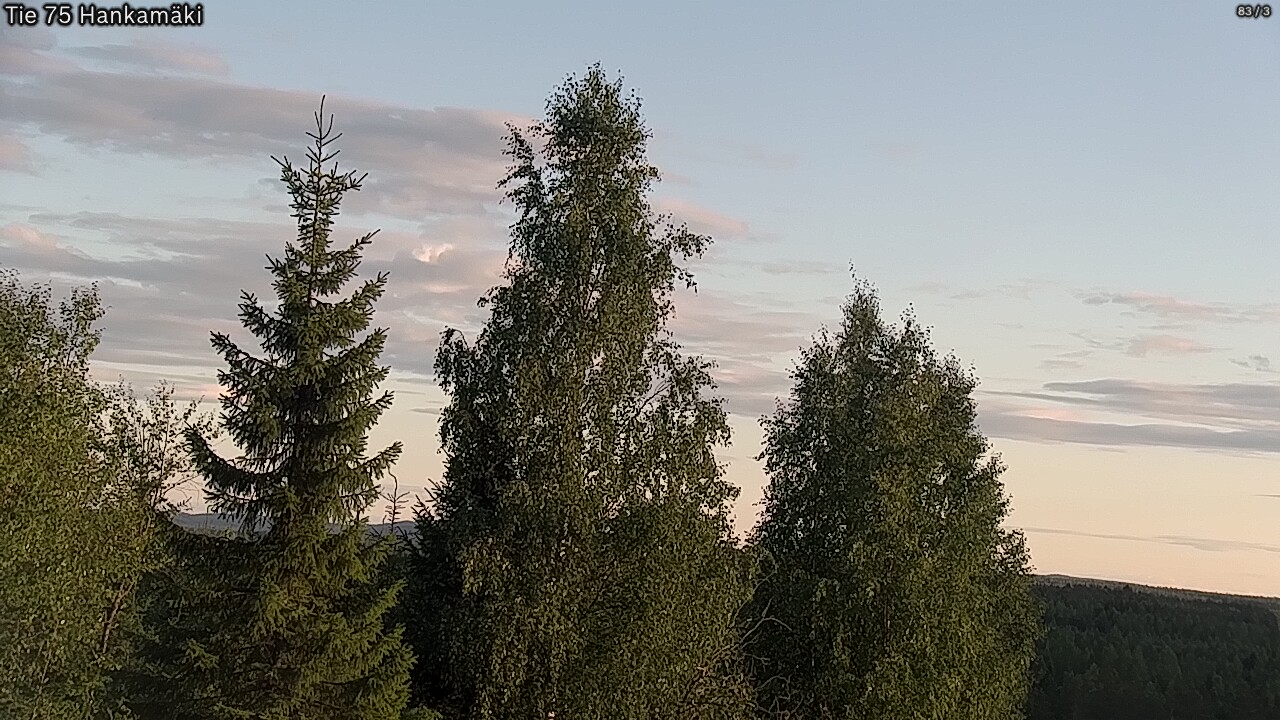 Kelikamerat Kuva Tie 75 Rautavaara, Hankamäki, Rautavaara, Pohjois-Savo