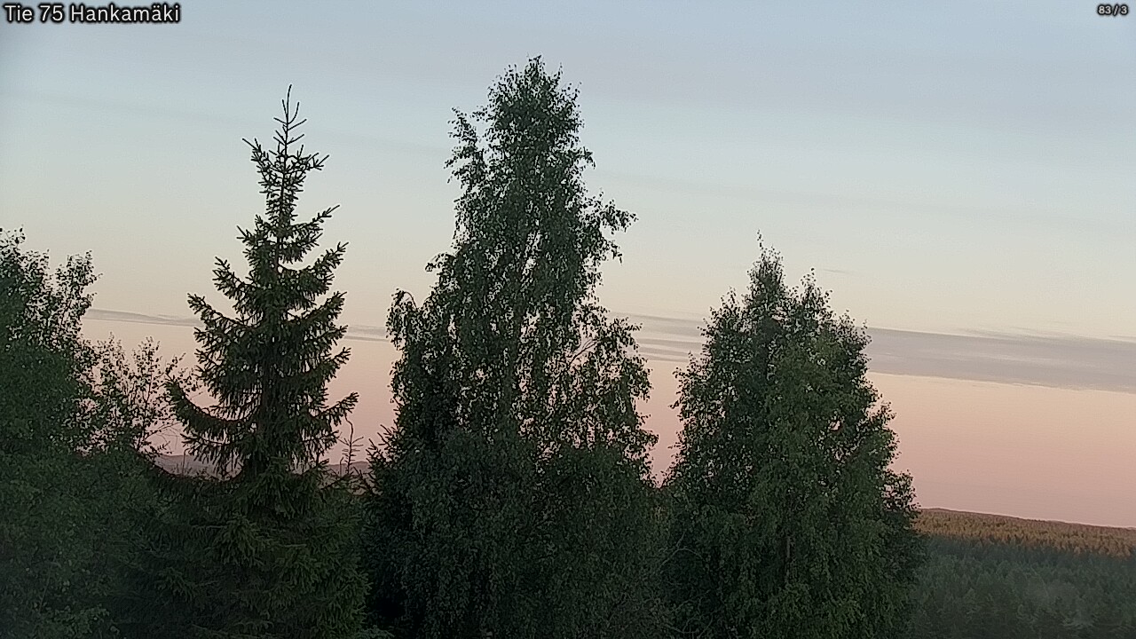 Kelikamerat Kuva Tie 75 Rautavaara, Hankamäki, Rautavaara, Pohjois-Savo