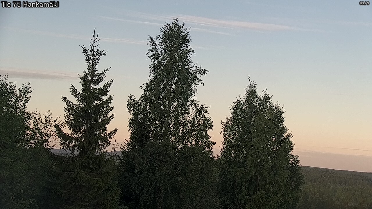 Kelikamerat Kuva Tie 75 Rautavaara, Hankamäki, Rautavaara, Pohjois-Savo