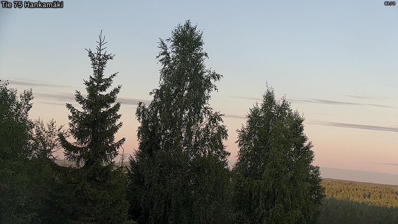 Kelikamerat Kuva Tie 75 Rautavaara, Hankamäki, Rautavaara, Pohjois-Savo