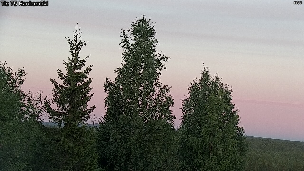 Kelikamerat Kuva Tie 75 Rautavaara, Hankamäki, Rautavaara, Pohjois-Savo