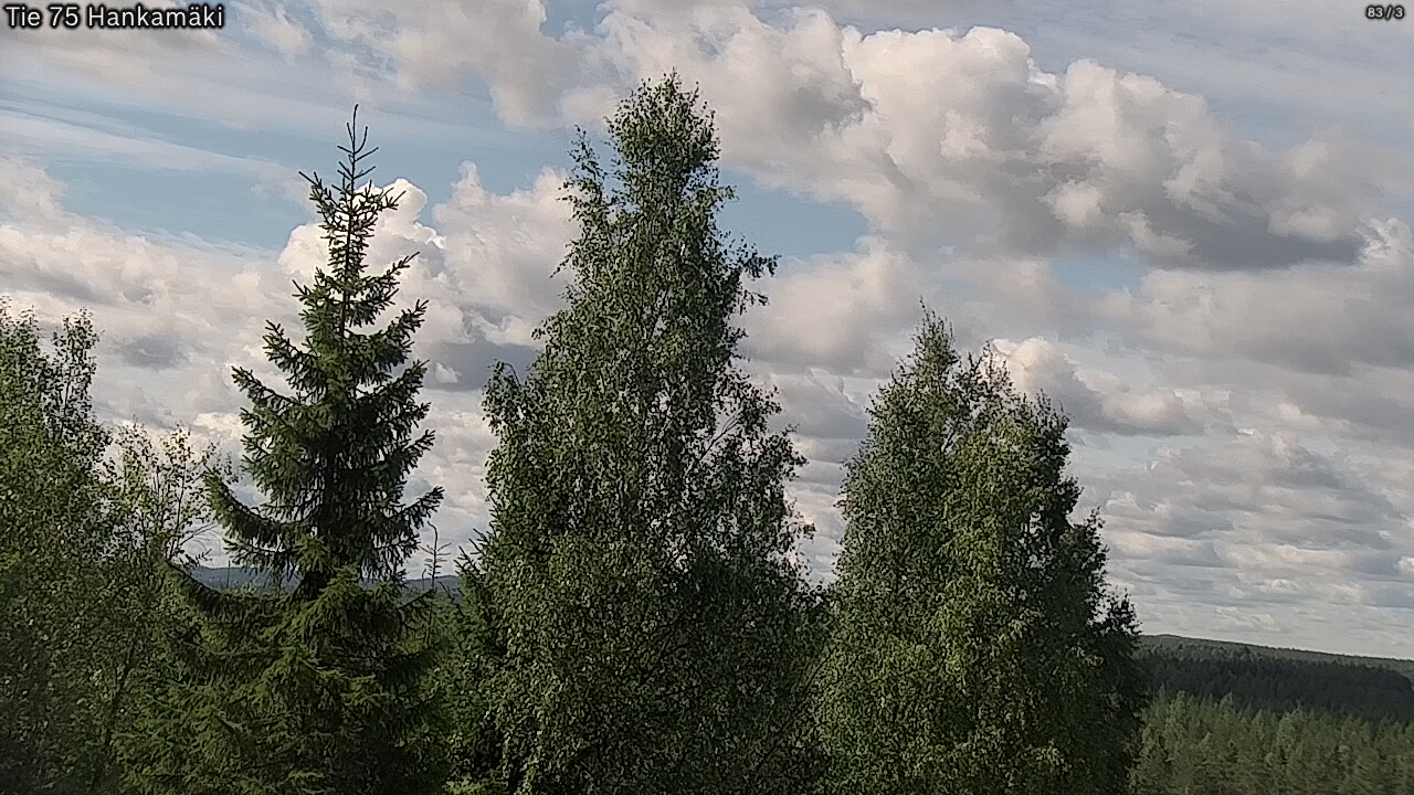 Kelikamerat Kuva Tie 75 Rautavaara, Hankamäki, Rautavaara, Pohjois-Savo