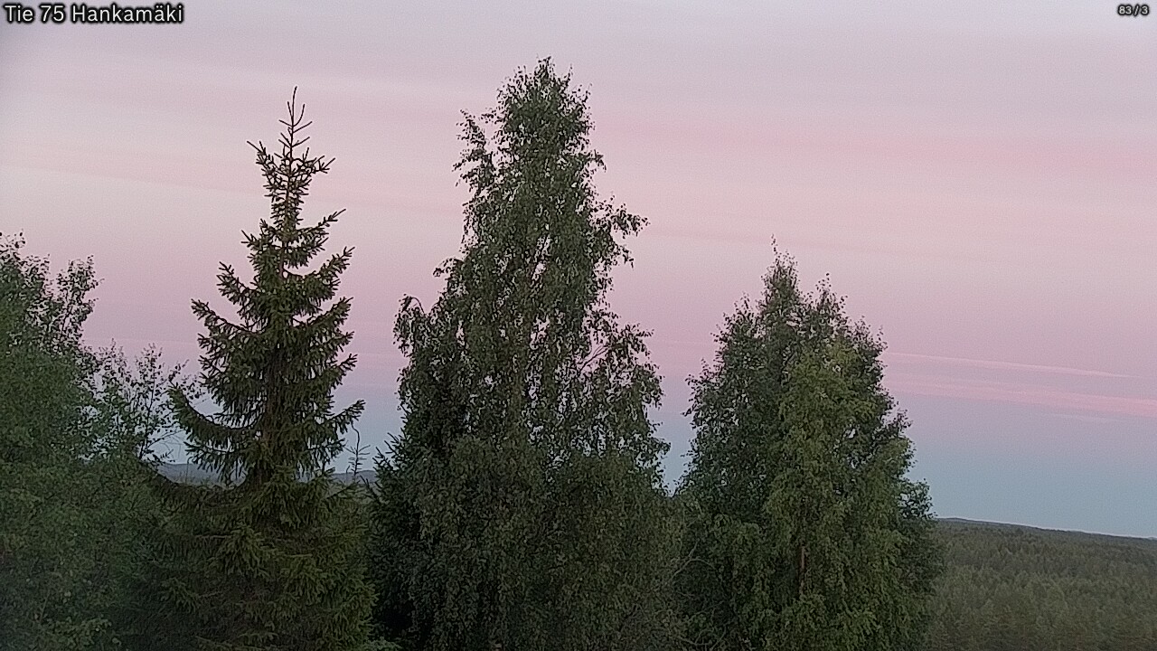 Kelikamerat Kuva Tie 75 Rautavaara, Hankamäki, Rautavaara, Pohjois-Savo