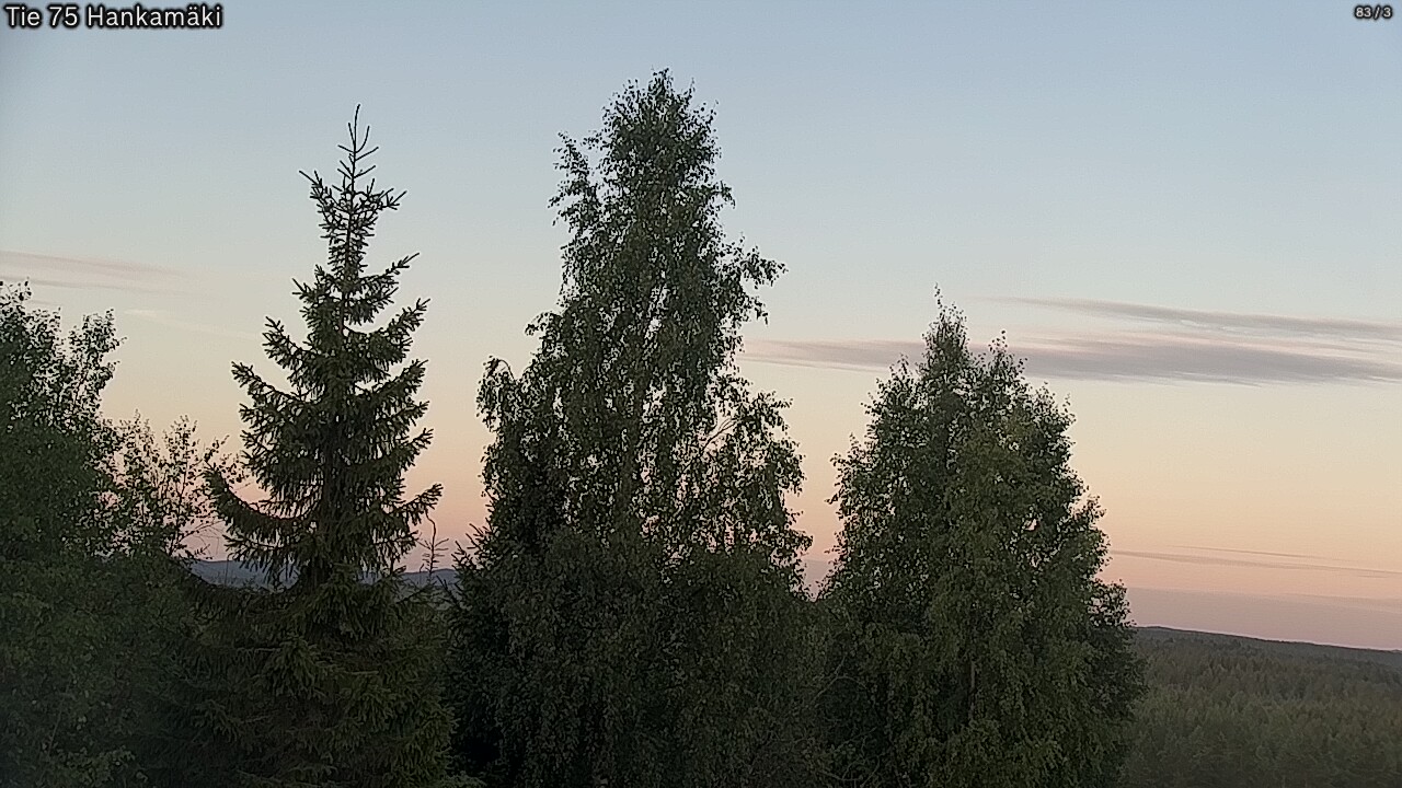 Kelikamerat Kuva Tie 75 Rautavaara, Hankamäki, Rautavaara, Pohjois-Savo