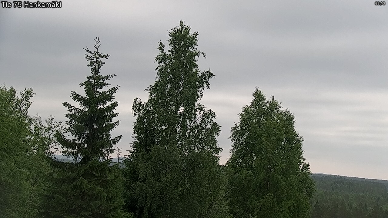 Kelikamerat Kuva Tie 75 Rautavaara, Hankamäki, Rautavaara, Pohjois-Savo
