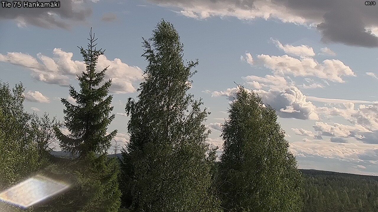 Kelikamerat Kuva Tie 75 Rautavaara, Hankamäki, Rautavaara, Pohjois-Savo