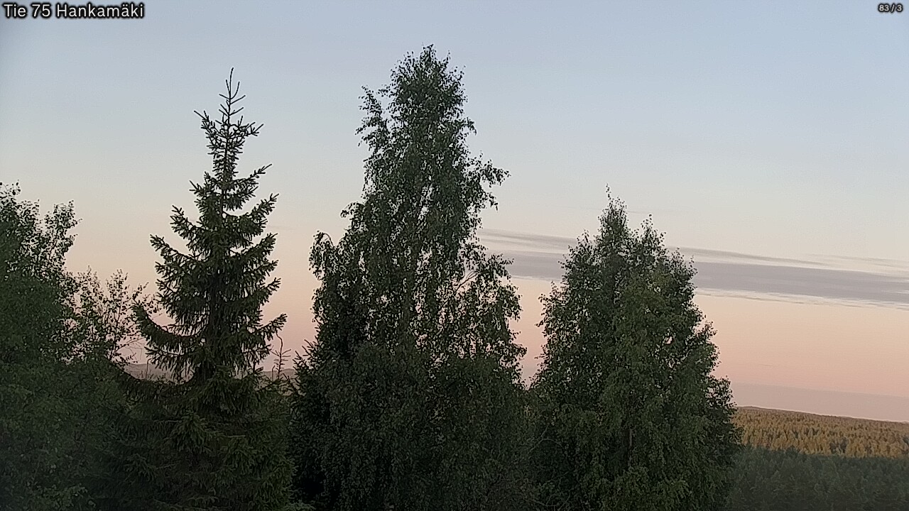 Kelikamerat Kuva Tie 75 Rautavaara, Hankamäki, Rautavaara, Pohjois-Savo