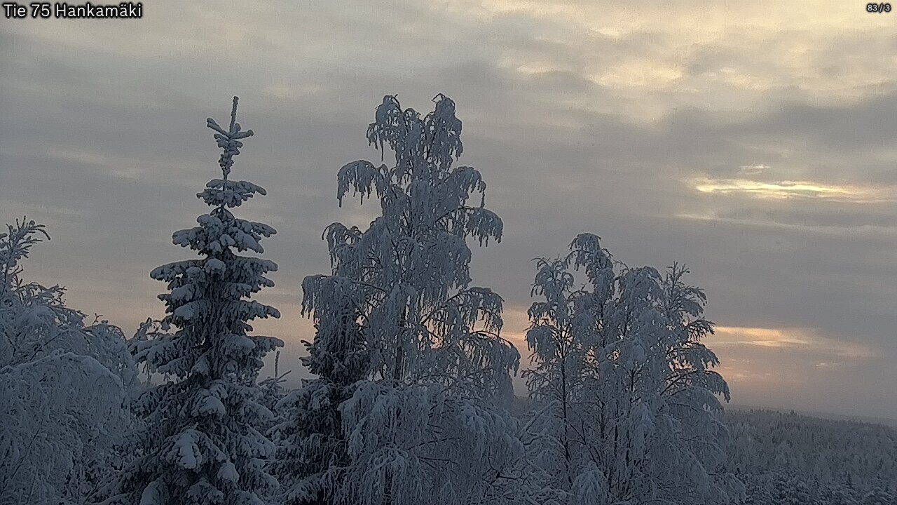 Kelikamerat Kuva Tie 75 Rautavaara, Hankamäki, Rautavaara, Pohjois-Savo